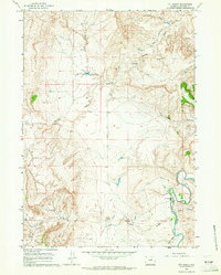 TTT Ranch 1961 topographic map thumbnail