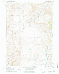 TTT Ranch 1961 topographic map thumbnail