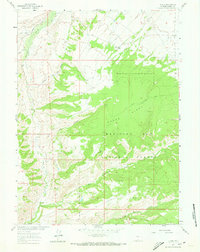 Tullis 1961 topographic map thumbnail