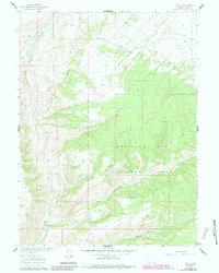 Tullis 1961 topographic map thumbnail