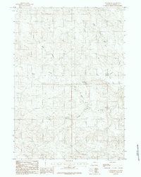 Turnercrest 1984 topographic map thumbnail