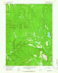 Turpin Reservoir 1961 topographic map thumbnail