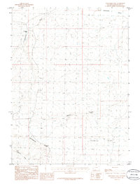 Twelvemile Well 1986 topographic map thumbnail