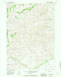Twentyone Creek 1956 topographic map thumbnail