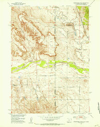 Twentyone Divide 1951 topographic map thumbnail