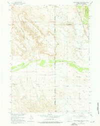 Twentyone Divide 1951 topographic map thumbnail
