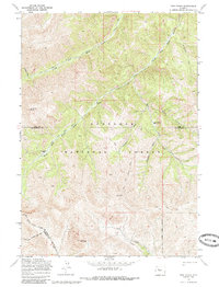 Twin Peaks 1969 topographic map thumbnail