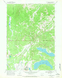 Two Ocean Lake 1968 topographic map thumbnail