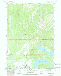 Two Ocean Lake 1968 topographic map thumbnail