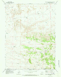 Upper Powder Spring 1970 topographic map thumbnail