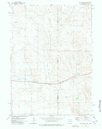 Van Tassell 1977 topographic map thumbnail