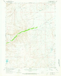 Walck Ranch 1961 topographic map thumbnail