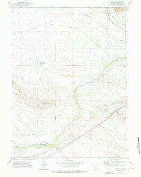 Walcott 1971 topographic map preview