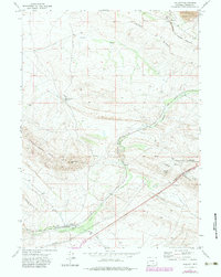 Walcott 1971 topographic map thumbnail