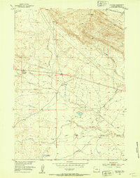 Waltman 1952 topographic map thumbnail