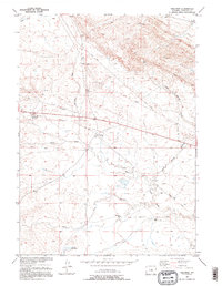 Waltman 1952 topographic map thumbnail