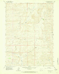 Warfield Creek 1962 topographic map thumbnail