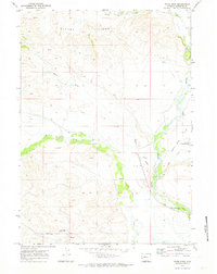Webb Draw 1970 topographic map thumbnail