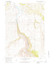 Wedding Of The Waters 1960 topographic map thumbnail
