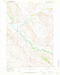 Weintz Draw 1967 topographic map thumbnail