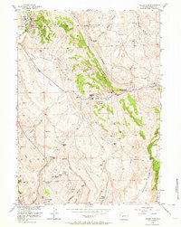 Weiser Pass 1953 topographic map thumbnail