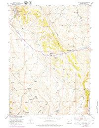Weiser Pass 1953 topographic map thumbnail