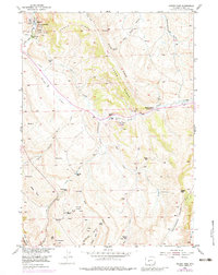 Weiser Pass 1953 topographic map thumbnail