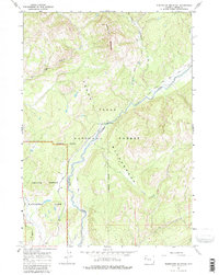 Whetstone Mountain 1965 topographic map thumbnail