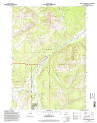 Whetstone Mountain 1996 topographic map thumbnail