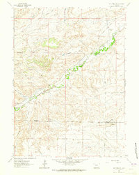 Whitcomb Hill 1962 topographic map thumbnail