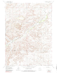 Whitcomb Hill 1962 topographic map thumbnail