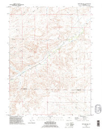 Whitcomb Hill 1990 topographic map thumbnail