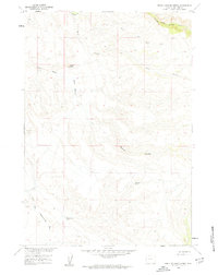 White Sulphur Spring 1960 topographic map thumbnail