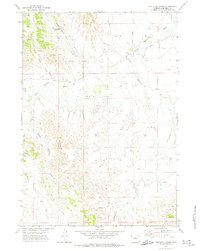 Whitetail Creek 1971 topographic map thumbnail