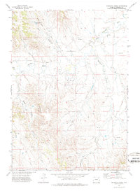Whitetail Creek 1971 topographic map thumbnail