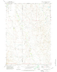 Whitetail Creek SE 1971 topographic map thumbnail