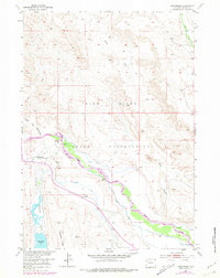 Wilderness 1952 topographic map thumbnail