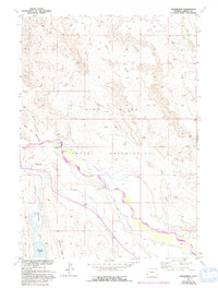 Wilderness 1952 topographic map thumbnail