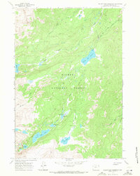Willow Park Reservoir 1967 topographic map thumbnail