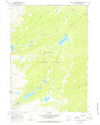 Willow Park Reservoir 1967 topographic map thumbnail