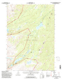 Willow Park Reservoir 1993 topographic map thumbnail