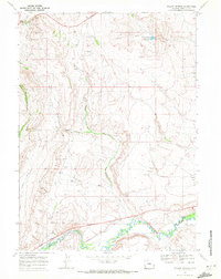 Willow Springs 1969 topographic map thumbnail