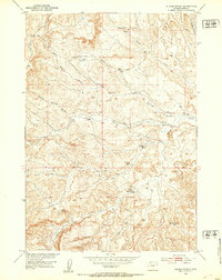 Wilson Spring 1951 topographic map thumbnail