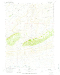 Windy Hill 1961 topographic map thumbnail