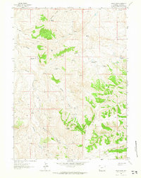 Windy Point 1962 topographic map thumbnail