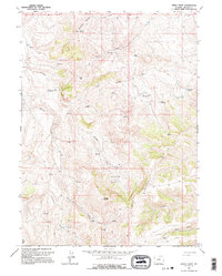 Windy Point 1962 topographic map thumbnail