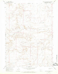Winter Fat Reservoir 1964 topographic map thumbnail
