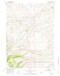 Wise Flat 1952 topographic map thumbnail