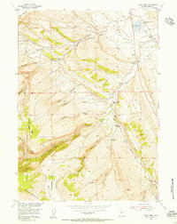Wolf Point 1954 topographic map preview