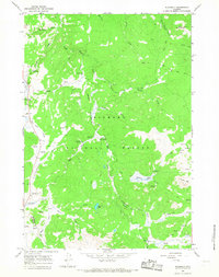 Woodrock 1964 topographic map thumbnail